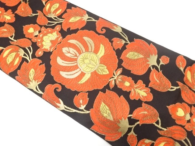 Japanese Kimono / Antique / Fukuro Obi Silk